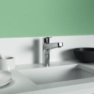 Ideal Standard Ceraplan uittrekbare keukenmengkraan lagedruk chroom BD330AA