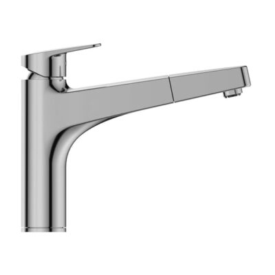 Ideal Standard Ceraplan uittrekbare keukenmengkraan lagedruk chroom BD330AA 5