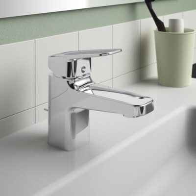 Ideal Standard CeraPlan wastafelkraan met trekstang-afvoergarnituur chroom BD273AA 9 Ideal Standard CeraPlan wastafelkraan met trekstang-afvoergarnituur chroom BD273AA 9
