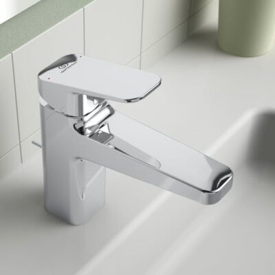 Ideal Standard CeraPlan wastafelkraan met trekstang-afvoergarnituur chroom BD227AA 10 Ideal Standard CeraPlan wastafelkraan met trekstang-afvoergarnituur chroom BD227AA 10