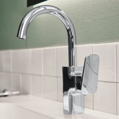 Ideal Standard CeraPlan wastafelkraan met trekstang-afvoergarnituur chroom BD235AA 6