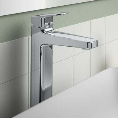 Ideal Standard CeraPlan wastafelkraan met verhoogde kraanlichaam chroom BD236AA 4
