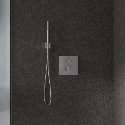 Ideal Standard Ceratherm C100 thermostaat voor bad & douche 2 verbruikers grijs magnetisch A7523A5 7