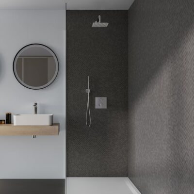 Ideal Standard Ceratherm C100 thermostaat voor bad & douche 2 verbruikers grijs magnetisch A7523A5 8