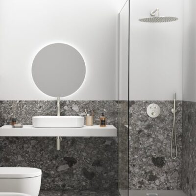 Ideal Standard Ceratherm Navigo thermostaat voor bad & douche 2 verbruikers zilver storm A7296GN 10 Ideal Standard Ceratherm Navigo thermostaat voor bad & douche 2 verbruikers zilver storm A7296GN 10