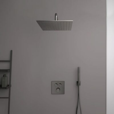 Ideal Standard Ceratherm Navigo thermostaat voor bad & douche 2 verbruikers grijs magnetisch A7302A5 5