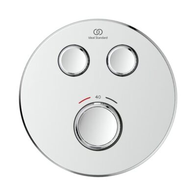 Ideal Standard Ceratherm Navigo thermostaat voor bad & douche 2 verbruikers chroom A7296AA 10