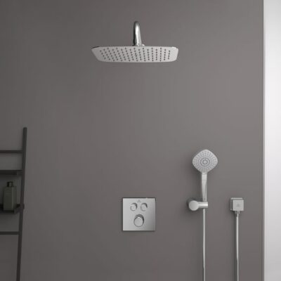 Ideal Standard Ceratherm Navigo thermostaat voor bad & douche 2 verbruikers chroom A7302AA 6