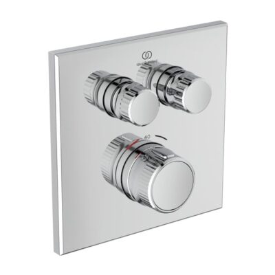 Ideal Standard Ceratherm Navigo thermostaat voor bad & douche 2 verbruikers chroom A7302AA 7