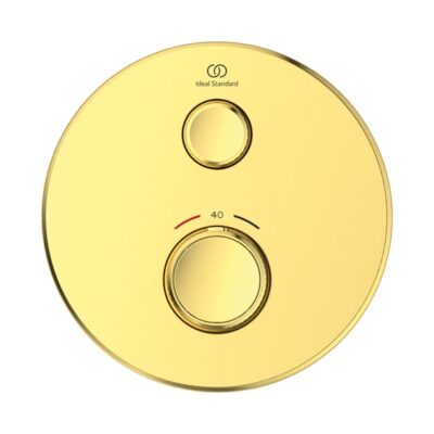 Ideal Standard Ceratherm Navigo thermostaat voor douche 1 verbruiker goud geborsteld A7295A2 4