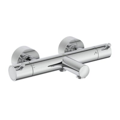 Ideal Standard Ceratherm T125 opbouw bad thermostaatkraan 2 verbruikers chroom A7588AA 4
