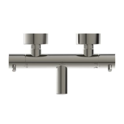 Ideal Standard Ceratherm T125 opbouw bad thermostaatkraan 2 verbruikers zilver storm A7588GN 5