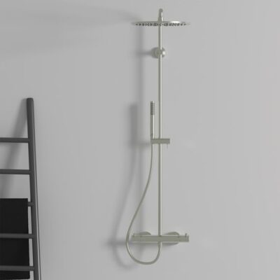 Ideal Standard Ceratherm T125 thermostatische opbouw regendoucheset Ø300 mm zilver storm A7589GN 4