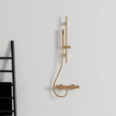 Ideal Standard Ceratherm T125 thermostaat voor douche 1 verbruiker goud geborsteld A7587A2 4
