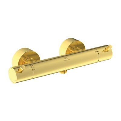 Ideal Standard Ceratherm T125 thermostaat voor douche 1 verbruiker goud geborsteld A7587A2 5