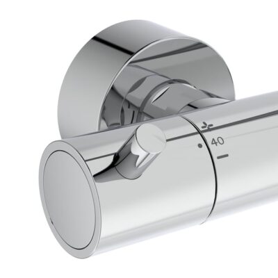 Ideal Standard Ceratherm T125 thermostatische opbouw regendoucheset Ø300 mm chroom A7689AA 5