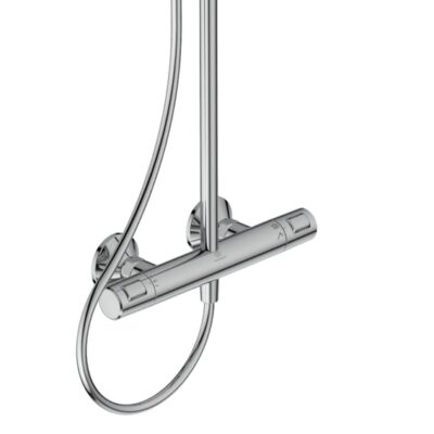 Ideal Standard Ceratherm T25 thermostatische opbouw regendoucheset Ø200 mm chroom A7208AA 6