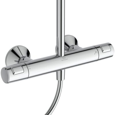 Ideal Standard Ceratherm T25 thermostatische opbouw regendoucheset Ø260 mm chroom A7210AA 5