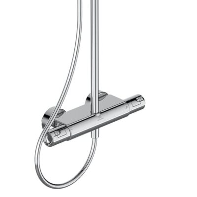 Ideal Standard Ceratherm T50 thermostatische opbouw regendoucheset Ø200 mm chroom A7230AA 6