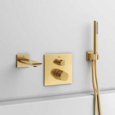 Ideal Standard Conca baduitloop goud geborsteld BC769A2 6