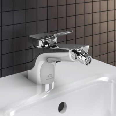 Ideal Standard Conca bidetkraan met trekstang afvoergarnituur chroom BC760AA 5