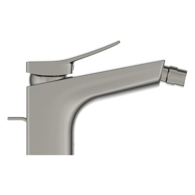 Ideal Standard Conca bidetkraan met trekstang-afvoergarnituur zilver storm BC760GN 9