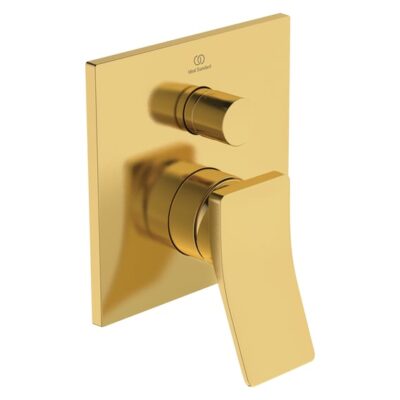 Ideal Standard Conca eengreeps inbouw mengkraan voor bad 2 verbruikers goud geborsteld A7375A2 6