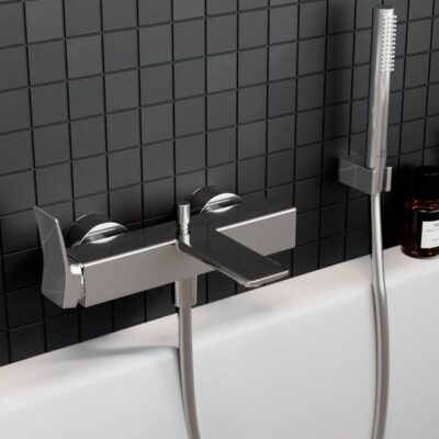 Ideal Standard Conca eengreeps opbouw badmengkraan 2 verbruikers chroom BC762AA 5