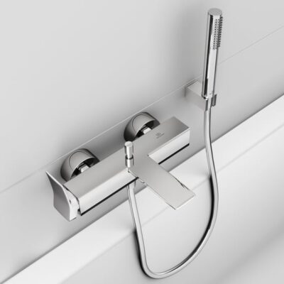 Ideal Standard Conca eengreeps opbouw badmengkraan 2 verbruikers chroom BC763AA 4
