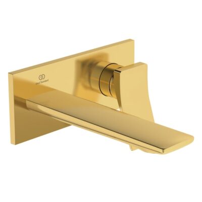 Ideal Standard Conca wastafelkraan goud geborsteld A7371A2 7