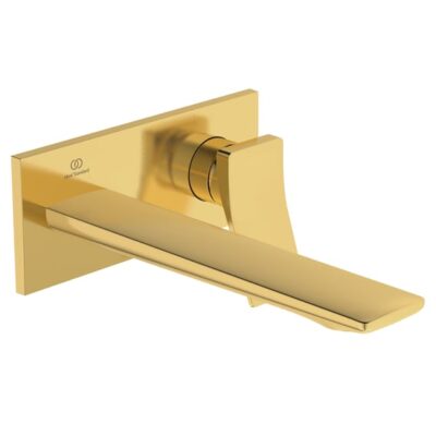 Ideal Standard Conca wastafelkraan goud geborsteld A7372A2 7