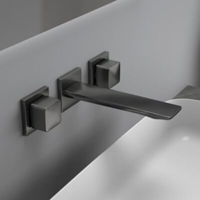 Ideal Standard Conca wastafelkraan grijs magnetisch A7445A5 4