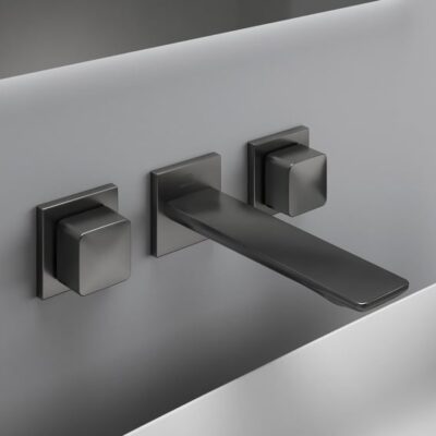 Ideal Standard Conca wastafelkraan grijs magnetisch A7445A5 5