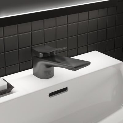 Ideal Standard Conca wastafelkraan grijs magnetisch BC754A5 5