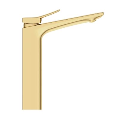 Ideal Standard Conca wastafelkraan met verhoogd kraanlichaam goud geborsteld BC758A2 7