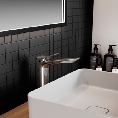 Ideal Standard Conca wastafelkraan met verhoogde kraanlichaam chroom BC758AA 7