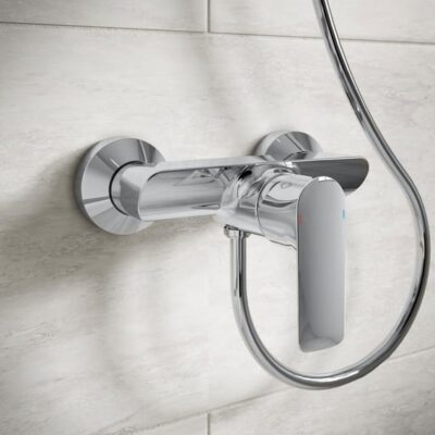 Ideal Standard Connect Air eengreeps opbouw douchemengkraan 1 verbruiker zilver storm A7032GN 5