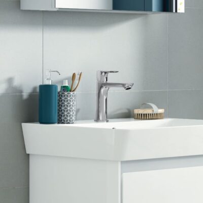 Ideal Standard Connect Air wastafelkraan Grande Slim grijs magnetisch A7015A5 6