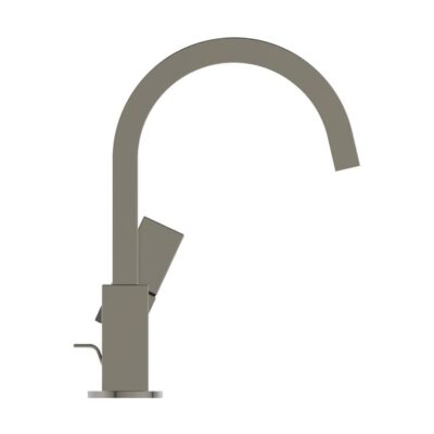 Ideal Standard Extra wastafelkraan met trekstang-afvoergarnituur zilver storm BD504GN 4