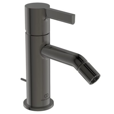 Ideal Standard Joy bidetkraan met trekstang-afvoergarnituur grijs magnetisch BC784A5 4