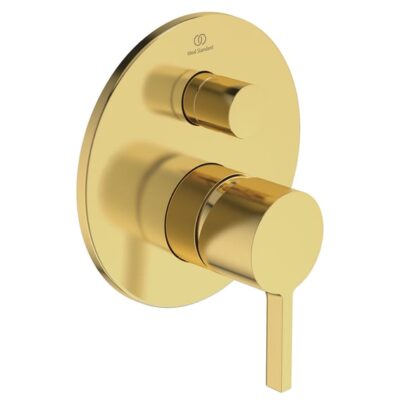 Ideal Standard Joy eengreeps inbouw mengkraan voor bad 2 verbruikers goud geborsteld A7384A2 5