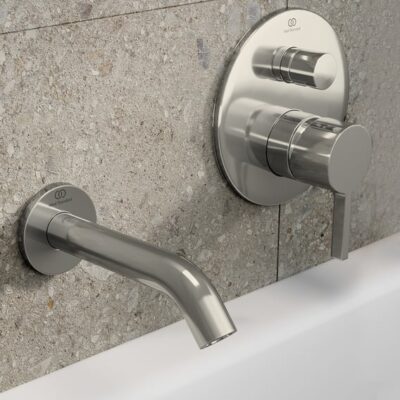 Ideal Standard Joy eengreeps inbouw mengkraan voor bad 2 verbruikers zilver storm A7384GN 4