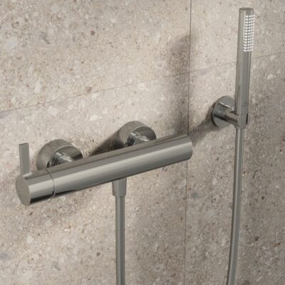 Ideal Standard Joy eengreeps opbouw douchemengkraan 1 verbruiker zilver storm BC785GN 4