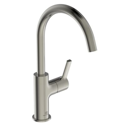 Ideal Standard Joy wastafelkraan zilver storm BC778GN 4