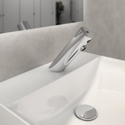 Ideal Standard Sensorflow wastafelkraan op batterijen chroom A7556AA 4