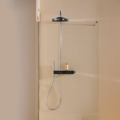 Ideal Standard Solos thermostatische opbouw regendoucheset Ø300 mm chroom A7884AA 4