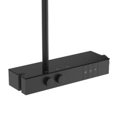 Ideal Standard Solos thermostatische opbouw regendoucheset Ø300 mm mat-zwart A7882XG 5