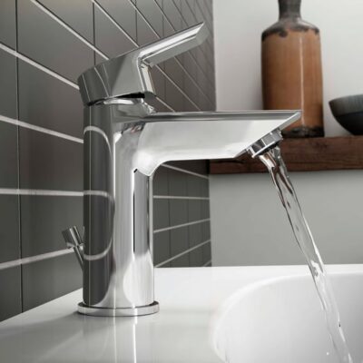 Ideal Standard Tesi wastafelkraan met trekstang-afvoergarnituur chroom A6557AA 4