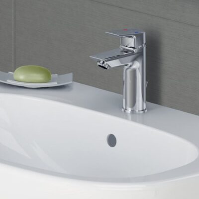 Ideal Standard Tesi wastafelkraan met trekstang-afvoergarnituur chroom A6557AA 7