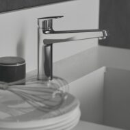 Ideale Standaard Ceraplan eengreeps keukenmengkraan hoog uitloop draaibaar chroom BD325AA Ideale Standaard Ceraplan eengreeps keukenmengkraan hoog uitloop draaibaar chroom BD325AA